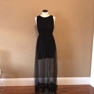 NWT Black Maxi dress